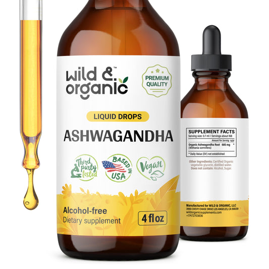 Wild & Organic Ashwagandha Dråper
