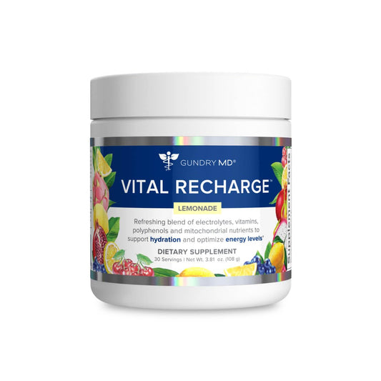 Gundry MD Vital Recharge – Energipulver med Elektrolytter & ATP-støtte | 30 Porsjoner